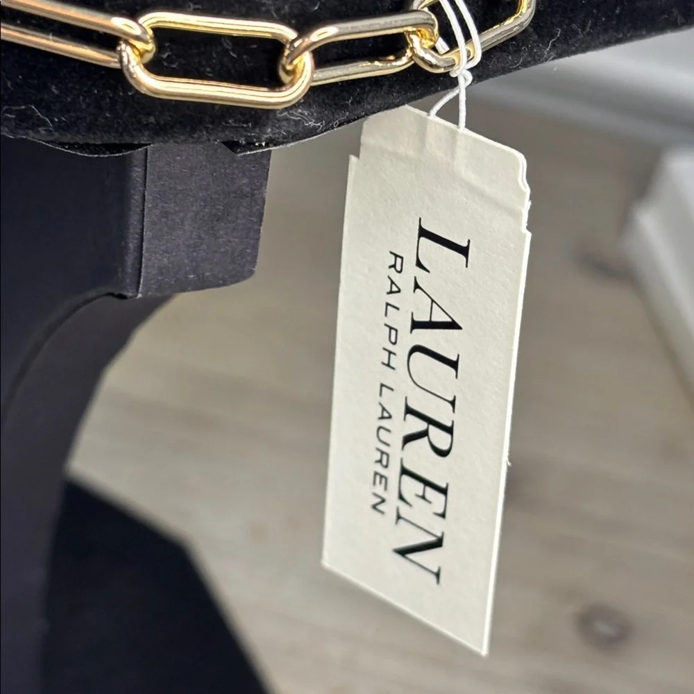 Ralph Lauren Nautical Logo Charm Pendant Link Toggle Necklace - Picture 8 of 11